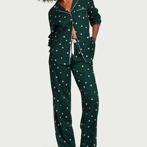 VS fanel long pj set snowflakes size L
